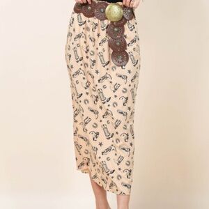 Horseshoes and Boots Skirt